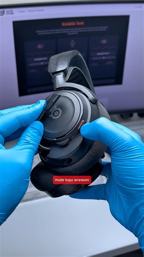SteelSeries Arctis Nova 7 kulaklığın mute tuşu arızasını onardık!