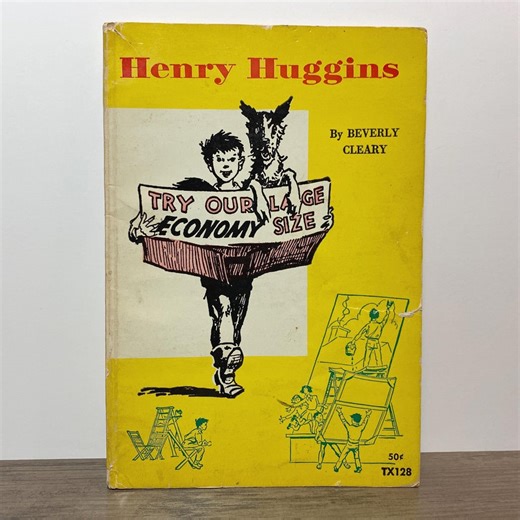 1962 Henry Huggins Paperback Chapter Book by Beverly Cleary - Etsy