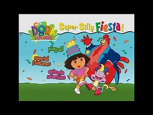 Dora the Explorer: Super Silly Fiesta - DVD Menu Walkthrough
