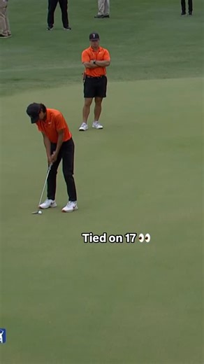 1.7K reactions · 4 comments | Eric Lee drains a CLUTCH birdie putt to go 1UP heading to 18.   Golf Channel | @att | Golf Channel | Facebook