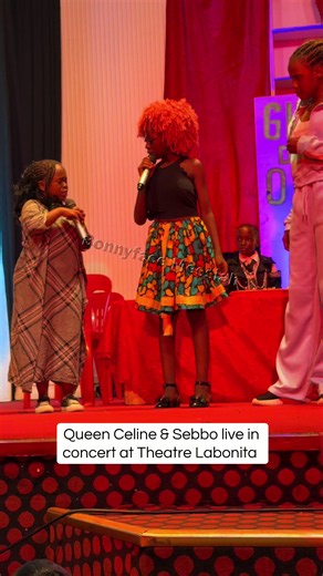 Queen Celine & Sebbo live in concert at Theatre Labonita #bonnyfacemessiah
