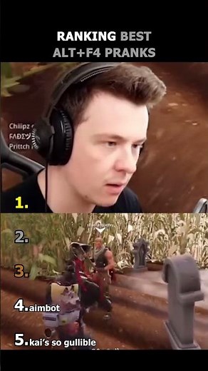 Ranking Best Alt-F4 Pranks 💀
