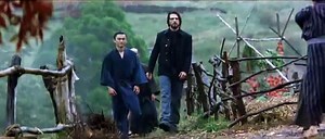 The Last Samurai fight scene in the rain