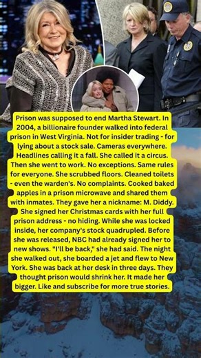 Prison Didn’t Break Her… It Made Her Bigger 💔 Martha Stewart Story