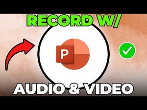 How to Record PowerPoint Presentation with Audio and Video (Full Guide)