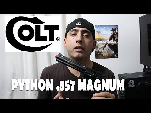 Airsoft Colt Python .357 CO2 Revolver! FPS and Quality for a select few!