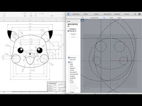 2D CAD practice from studycadcam.com