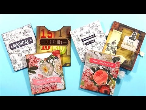 Junk Journal Pockets using Magnets - BEGINNERS TUTORIAL