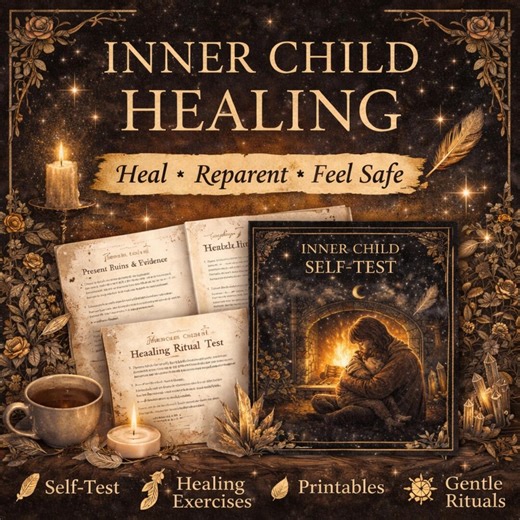 Inner Child Healing Workbook PDF | Childhood Trauma Healing, Reparenting Guide, Emotional Safety & Self Love Digital Book - Etsy