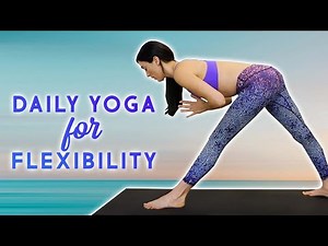 Yoga for Flexibility, Daily Routine, Low Back Pain Relief, Controlled Range of Motion, Leg Stretches