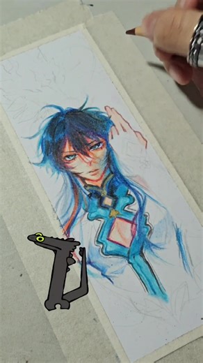 Create a Unique Dan Heng Bookmark for Your Friend | Step-by-Step Tutorial