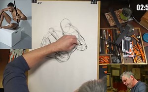 Richard Smitheman，5分钟人体姿态速写示范