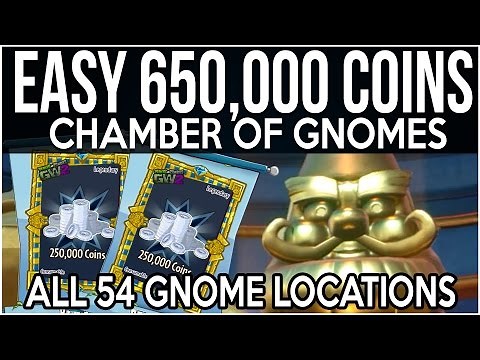 ALL 54 GOLDEN GNOME LOCATIONS! Plants Vs Zombies Garden Warfare 2 Fast Coins