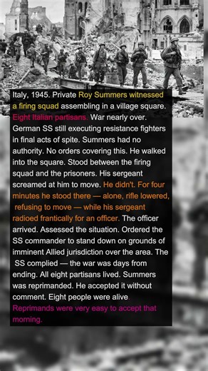 1 Soldier Defied Orders and Stopped a Firing Squad Execution | Military History Talks