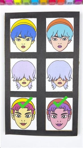 K-pop Saja Boys Find the right Cardboard Box Game Challenge #ytshorts #trend #kpop