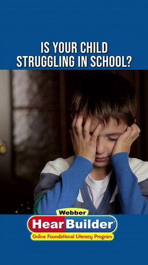 Is your child struggling in school? HearBuilder can help! 🙂 With fun, step-by-step online learning activities, kids work independently, at their own pace, to improve their following directions, auditory memory, phonological awareness, and sequencing skills. Visit HearBuilder.com for a 14-day free trial today.