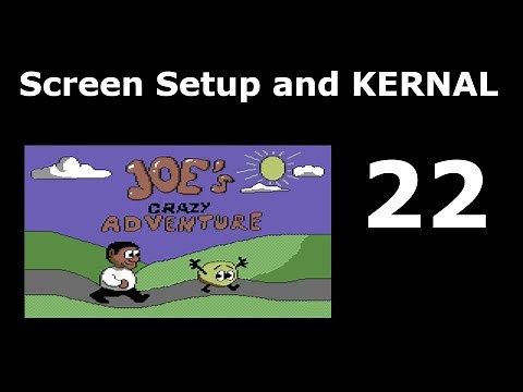 C64 Assembly Programming Part 22 - Screen Setup and KERNAL