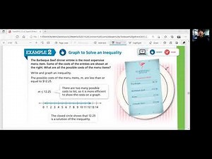 EnVision Math 6 Lesson 4-7: Solve Inequalities