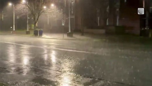 Torrential rain in the Vancouver area