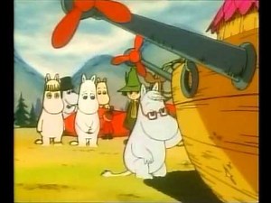 Mumintrollet Resa Söderut (2)