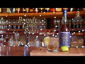 How to make a Brandy Lime and Soda - St Agnes Brandy Cocktail Recipes