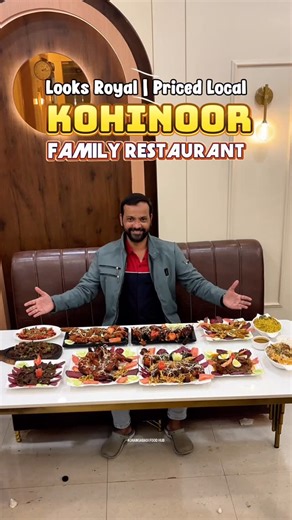 AURANGABADI FOOD HUB | EXPLORE WITH EHSAN on Instagram: "Looking for a royal dining experience at pocket-friendly prices in Aurangabad? Welcome to Kohinoor Family Restaurant, where great taste meets unbeatable value! Located just a few seconds from Champa Chowk, this place surprises everyone — not just with its beautiful ambience, but also with its affordable menu. Must-Try Specials: Tahari – ₹80 only Special Beed Barik Chawal Biryani – ₹90 Chicken Biryani – ₹120 Gravies starting from just ₹160 