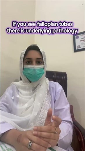 Kia fallopian tube ultrasound p dekh skty hyn ???