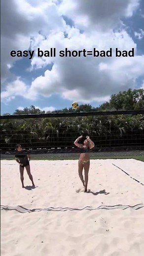 no can defend #volleyball #beach #pov #women #girls #game #good #play