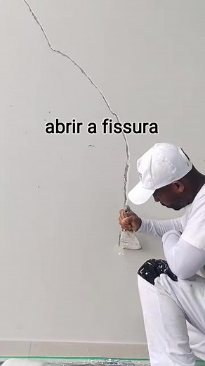 ETAPAS PARA O TRATAMENTO DAS FISSURAS #feiradesantana #pintorprofissional #reformadecasa #pintura #obras