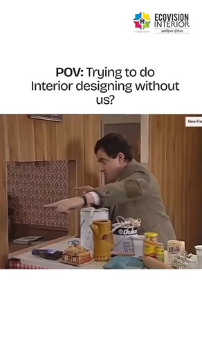 ECOVISION INTERIOR on Instagram: "POV: Trying to do interior designing without us… 👀😬 Confusion. Wrong choices. Endless stress. Why struggle when experts exist? Let Ecovision Interior plan, design & execute it right from day one ✨ 📞 DM us or call now to start smart. #POVInterior #InteriorDesignFails #EcovisionInterior #DesignItRight #HomeDesignExperts #InteriorGoals #NoMoreMistakes #SmartInteriors #DesignWithPros"