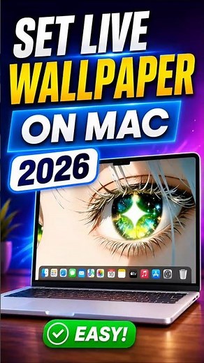 Mac Lock Screen Video Wallpaper Easy Setup Guide #macwallpaper #livewallpaper #lockscreenwallpaper