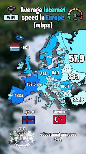 iceland... | #map #mapper #geography #europe #internet #internetspeed #fypviralシ #fyp