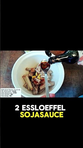 Die perfekte Süß-Sauer-Sauce 🍯🍋｜1-2-3-4 ganz einfach!