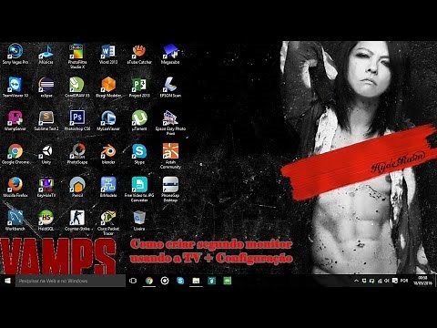 Como usar a TV como Segundo Monitor + Configurações