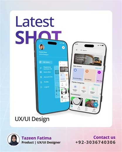 Application UX/UI Design