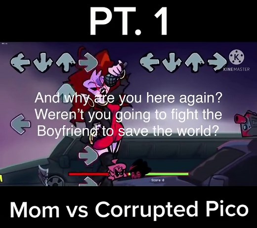 Mom vs Corrupted Pico - Epic Showdown in FNF