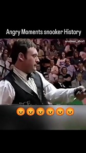 Angry 😡 Moment in Snooker! | PlayVibe