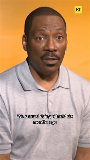 1.5M views · 21K reactions | Eddie Murphy announces they've already started filming a 'Shrek' sequel and that he's in talks to also reprise his iconic character in a stand-alone Donkey movie. | Entertainment Tonight | Facebook