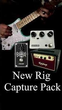 Quick Jam With My New #Tonex Capture Pack: JHS Notaklon+DunlopEP101+ValveJr