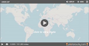 London Loop on plotaroute.com