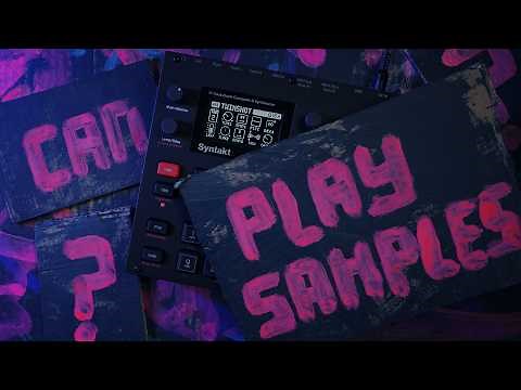 Turning Syntakt into a Sample Player with Twinshot