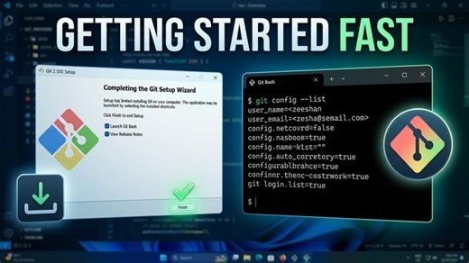Git Tutorial for Beginners #2 | Getting Started with Git on Windows - Full Tutorial | Zeeshan Asghar