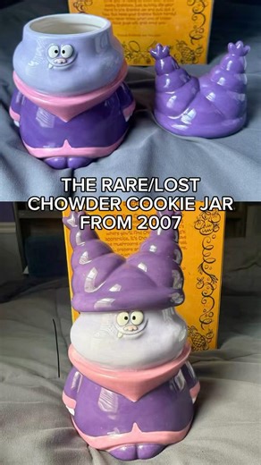 THE LOST CHOWDER COOKIE JAR #2000s #cartoon #rare #nostalgia #childhood