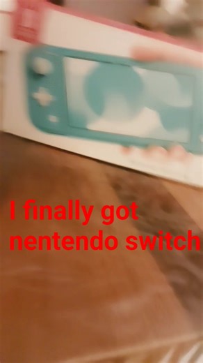 I finally got nentendo switch###I got nentendo switch lite
