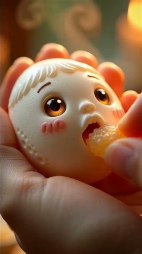 🔥 Ultra Realistic Cute Egg 🥚 | Satisfying & Adorable#short#egg#cute#trending