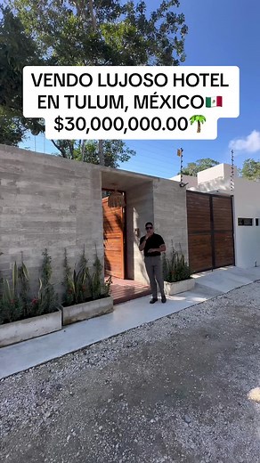 LUJOSO HOTEL en TULUM en VENTA por 30 Millones