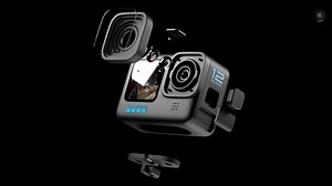 【动态视觉鉴赏】gopro运动相机三维动画，数码产品CG动画设计，3d动画视觉鉴赏_哔哩哔哩_bilibili