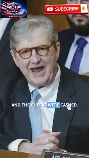 Senator John Kennedy React: $1.6 Billion in Stimulus Checks Went to Dead People And They Were Cashed