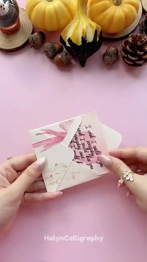 DIY Pop-Up Letter Card 💌 Cute Handmade Idea