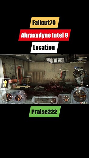 Fallout 76 Abraxodyne Intel 8 Location #fallout #fallout76 #fo76 #gaming #praise222